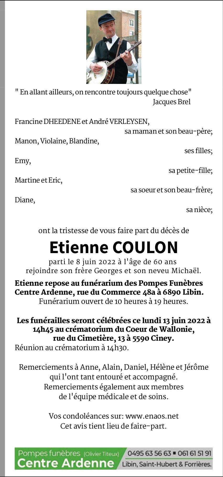 Etienne coulon