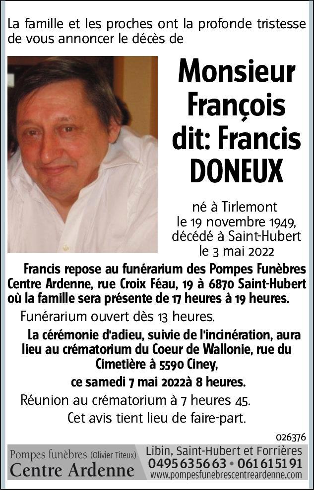 Francis doneux 1